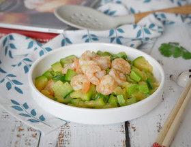 双瓜虾仁怎么吃,夏日清爽海鲜新吃法